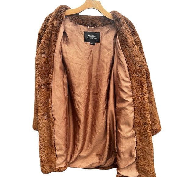 Pull & Bear Teddy Bear coat - Picture 3 of 10